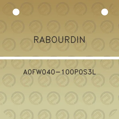 rabourdin-a0fw040-100p0s3l