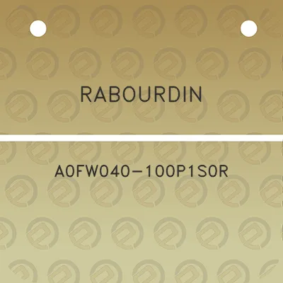 rabourdin-a0fw040-100p1s0r