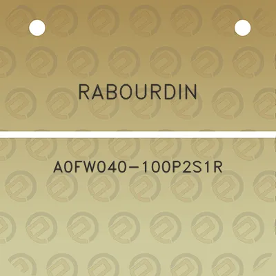 rabourdin-a0fw040-100p2s1r