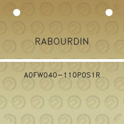 rabourdin-a0fw040-110p0s1r