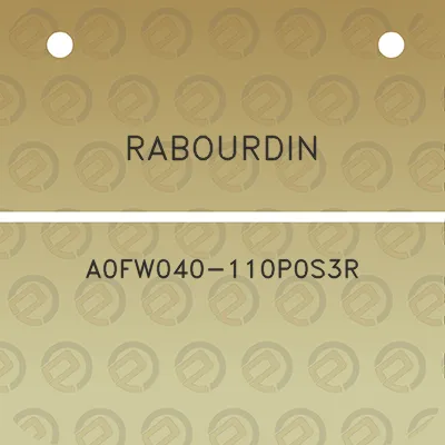 rabourdin-a0fw040-110p0s3r