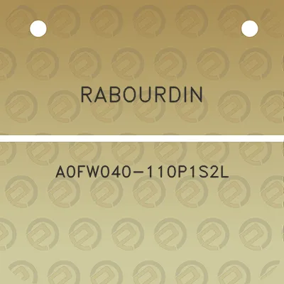 rabourdin-a0fw040-110p1s2l