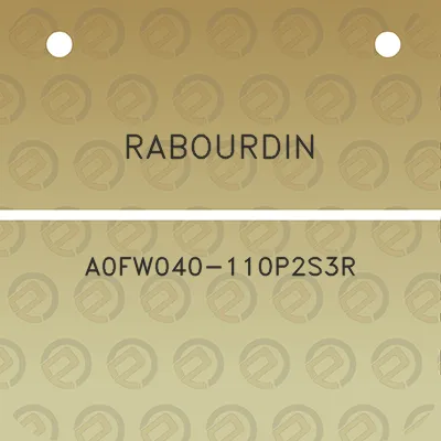 rabourdin-a0fw040-110p2s3r