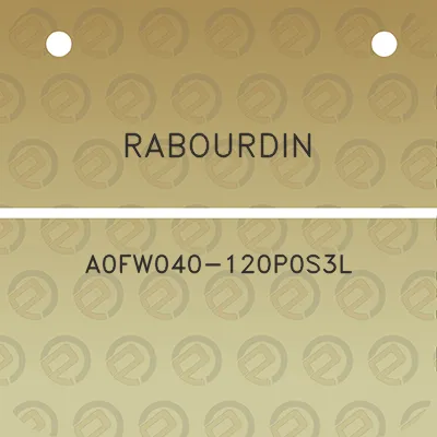 rabourdin-a0fw040-120p0s3l