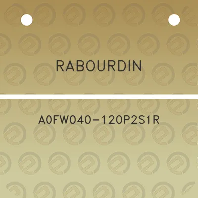 rabourdin-a0fw040-120p2s1r