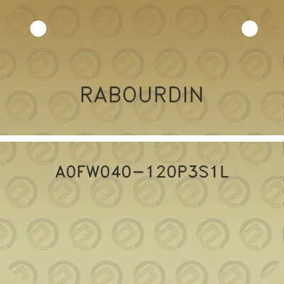 rabourdin-a0fw040-120p3s1l