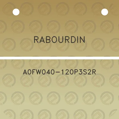 rabourdin-a0fw040-120p3s2r