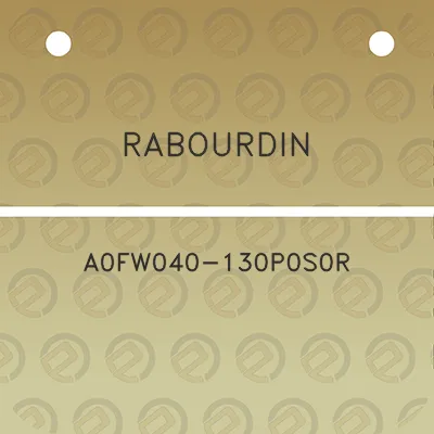 rabourdin-a0fw040-130p0s0r