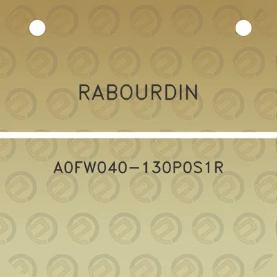 rabourdin-a0fw040-130p0s1r