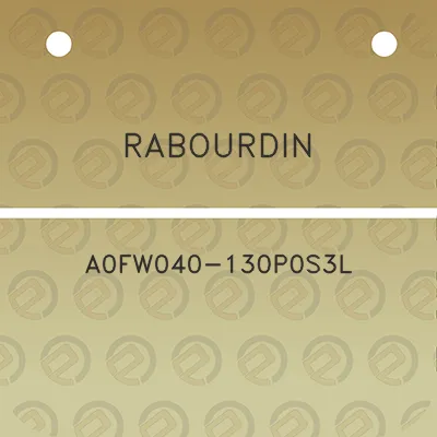 rabourdin-a0fw040-130p0s3l