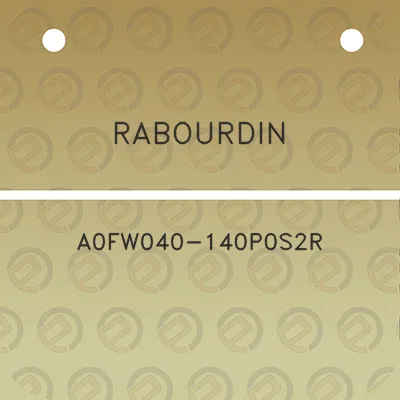 rabourdin-a0fw040-140p0s2r