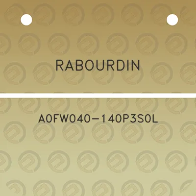 rabourdin-a0fw040-140p3s0l