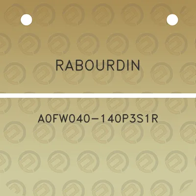 rabourdin-a0fw040-140p3s1r