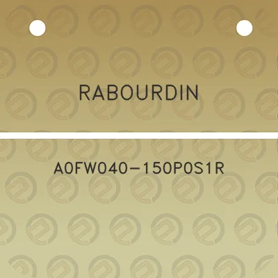 rabourdin-a0fw040-150p0s1r