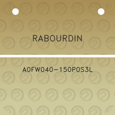 rabourdin-a0fw040-150p0s3l