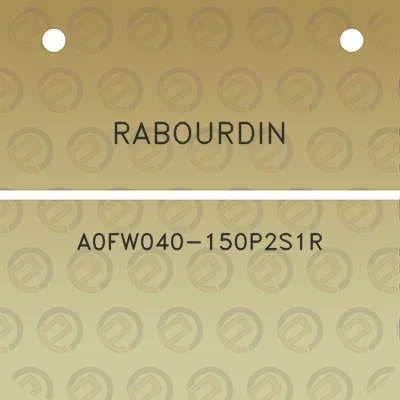 rabourdin-a0fw040-150p2s1r