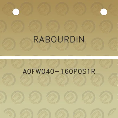 rabourdin-a0fw040-160p0s1r