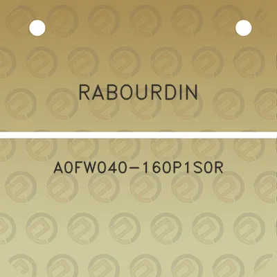 rabourdin-a0fw040-160p1s0r