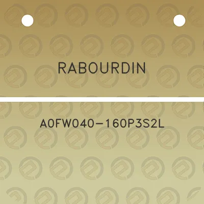 rabourdin-a0fw040-160p3s2l