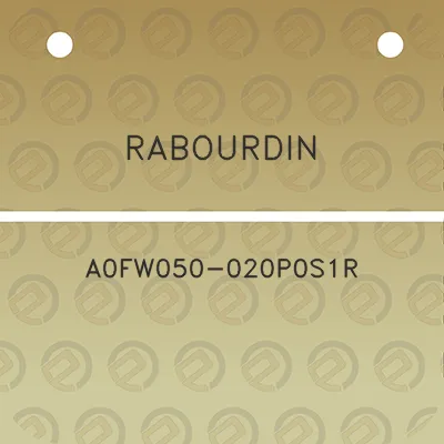 rabourdin-a0fw050-020p0s1r