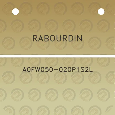 rabourdin-a0fw050-020p1s2l