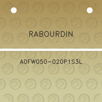 rabourdin-a0fw050-020p1s3l