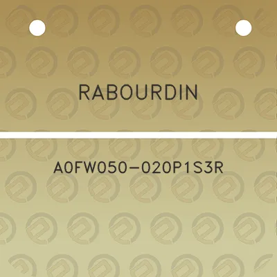 rabourdin-a0fw050-020p1s3r