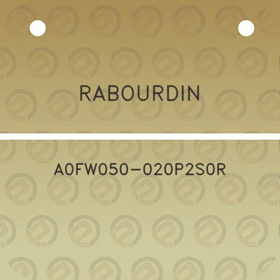 rabourdin-a0fw050-020p2s0r