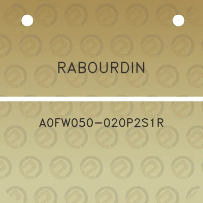 rabourdin-a0fw050-020p2s1r