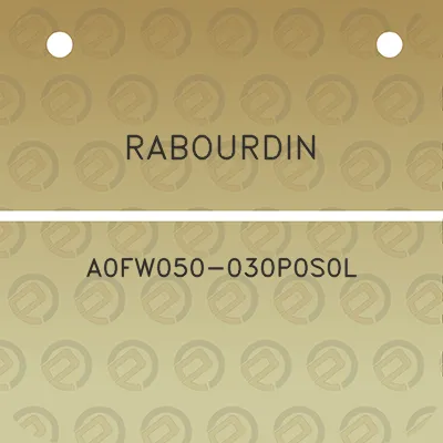 rabourdin-a0fw050-030p0s0l