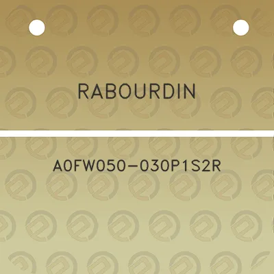 rabourdin-a0fw050-030p1s2r