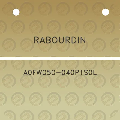 rabourdin-a0fw050-040p1s0l