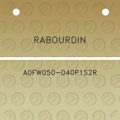 rabourdin-a0fw050-040p1s2r