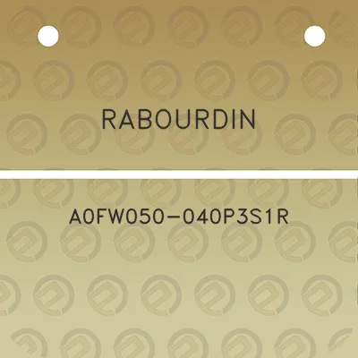 rabourdin-a0fw050-040p3s1r