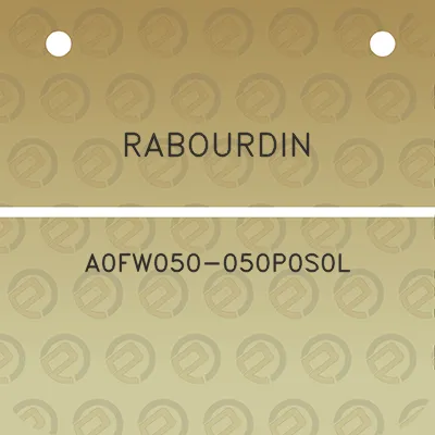 rabourdin-a0fw050-050p0s0l