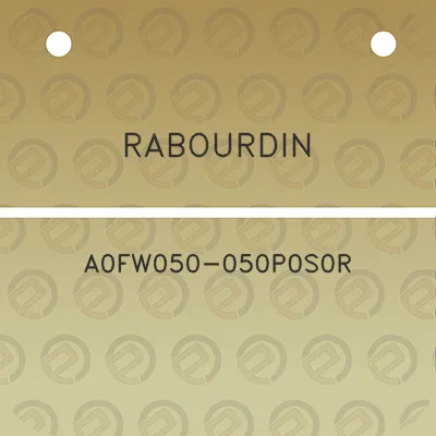 rabourdin-a0fw050-050p0s0r