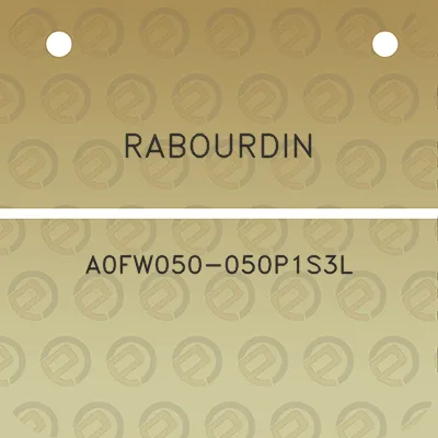 rabourdin-a0fw050-050p1s3l