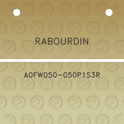 rabourdin-a0fw050-050p1s3r