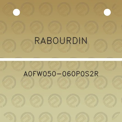 rabourdin-a0fw050-060p0s2r