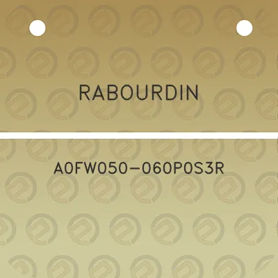 rabourdin-a0fw050-060p0s3r