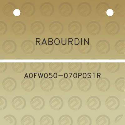 rabourdin-a0fw050-070p0s1r