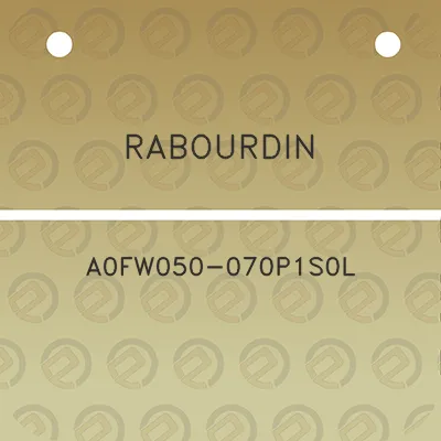 rabourdin-a0fw050-070p1s0l