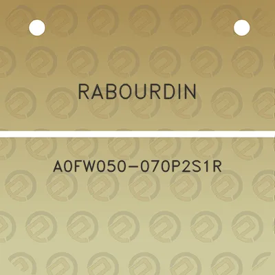 rabourdin-a0fw050-070p2s1r