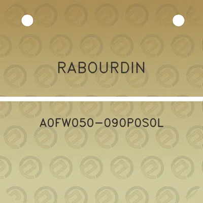 rabourdin-a0fw050-090p0s0l