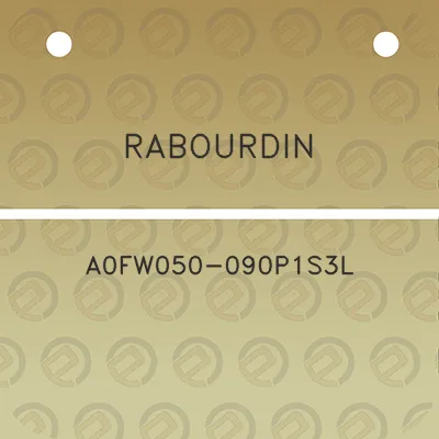 rabourdin-a0fw050-090p1s3l