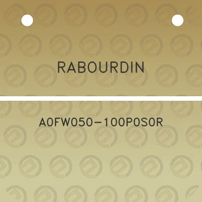 rabourdin-a0fw050-100p0s0r