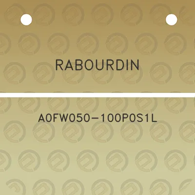 rabourdin-a0fw050-100p0s1l