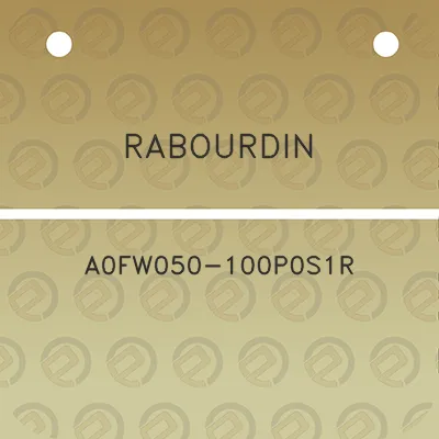 rabourdin-a0fw050-100p0s1r