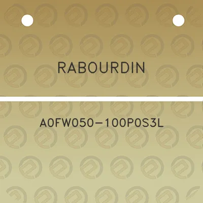 rabourdin-a0fw050-100p0s3l