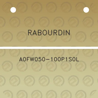 rabourdin-a0fw050-100p1s0l